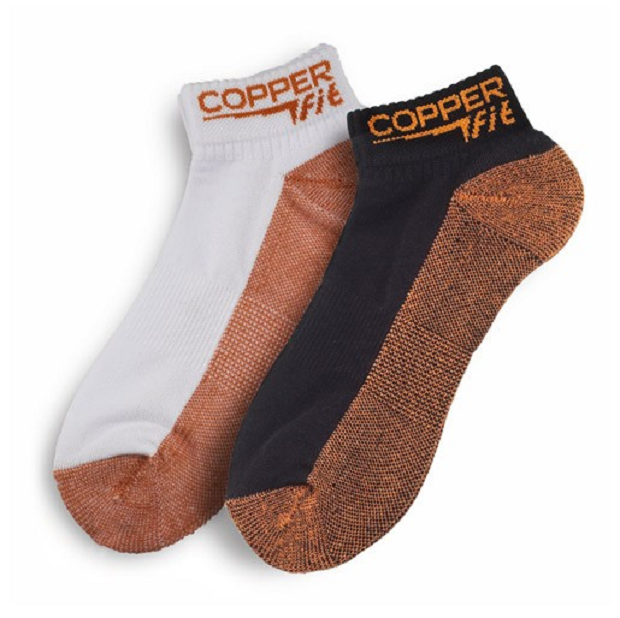 Two Copper Fit Socks