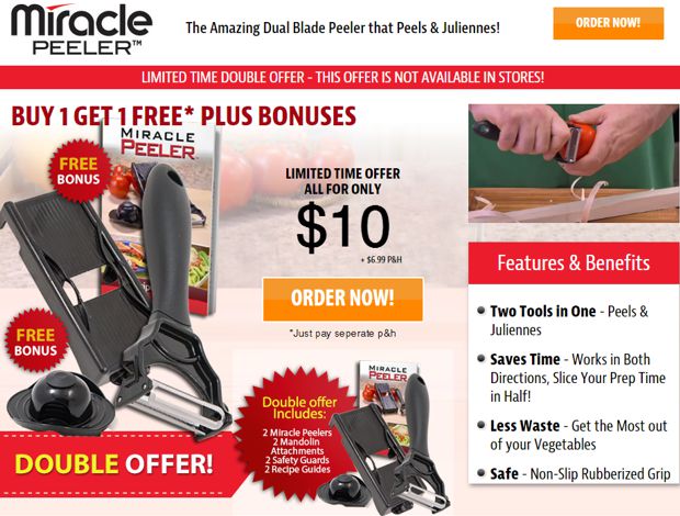 Miracle Peeler Review: Does This Product Cut it? miracle peeler website