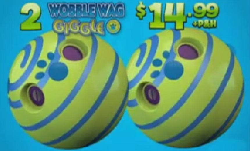 wobble wag giggle ball video