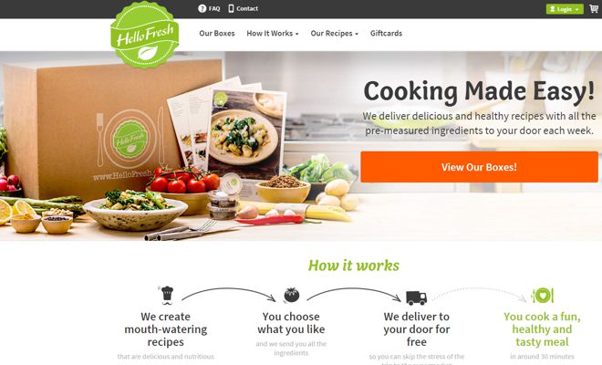 hello fresh website