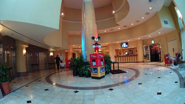 marriott suites anaheim lobby