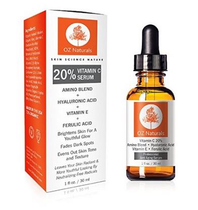 OZ Naturals Vitamin C Serum Review vitamin c serum