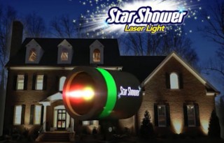 star shower laser light