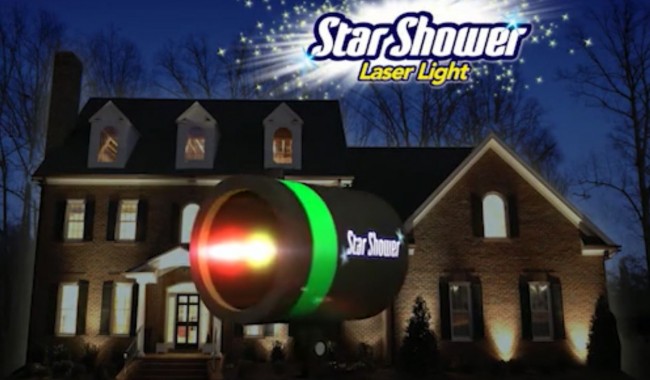 star shower laser light