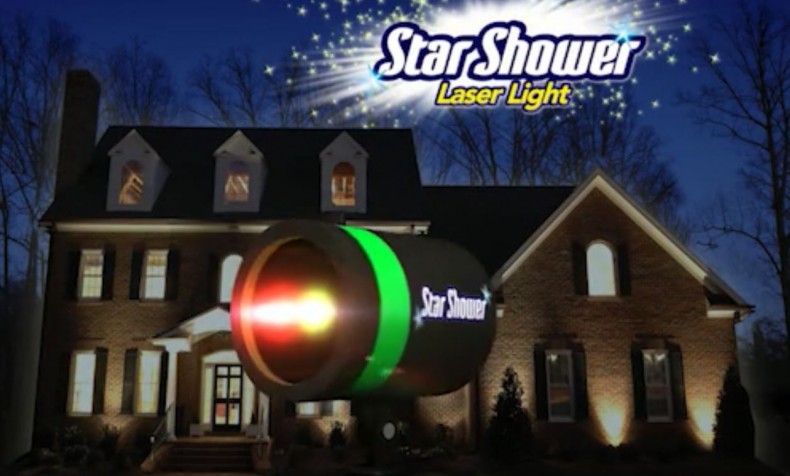 star shower laser light